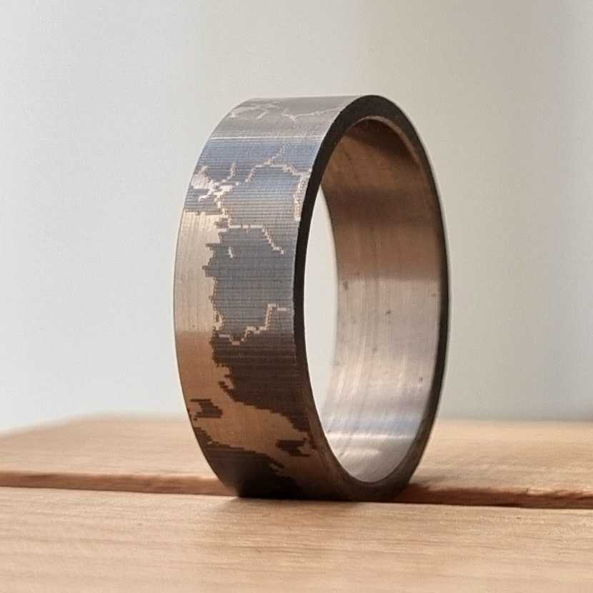 Addon aus Titan "Unterschiedlich" 37 - Grösse 62