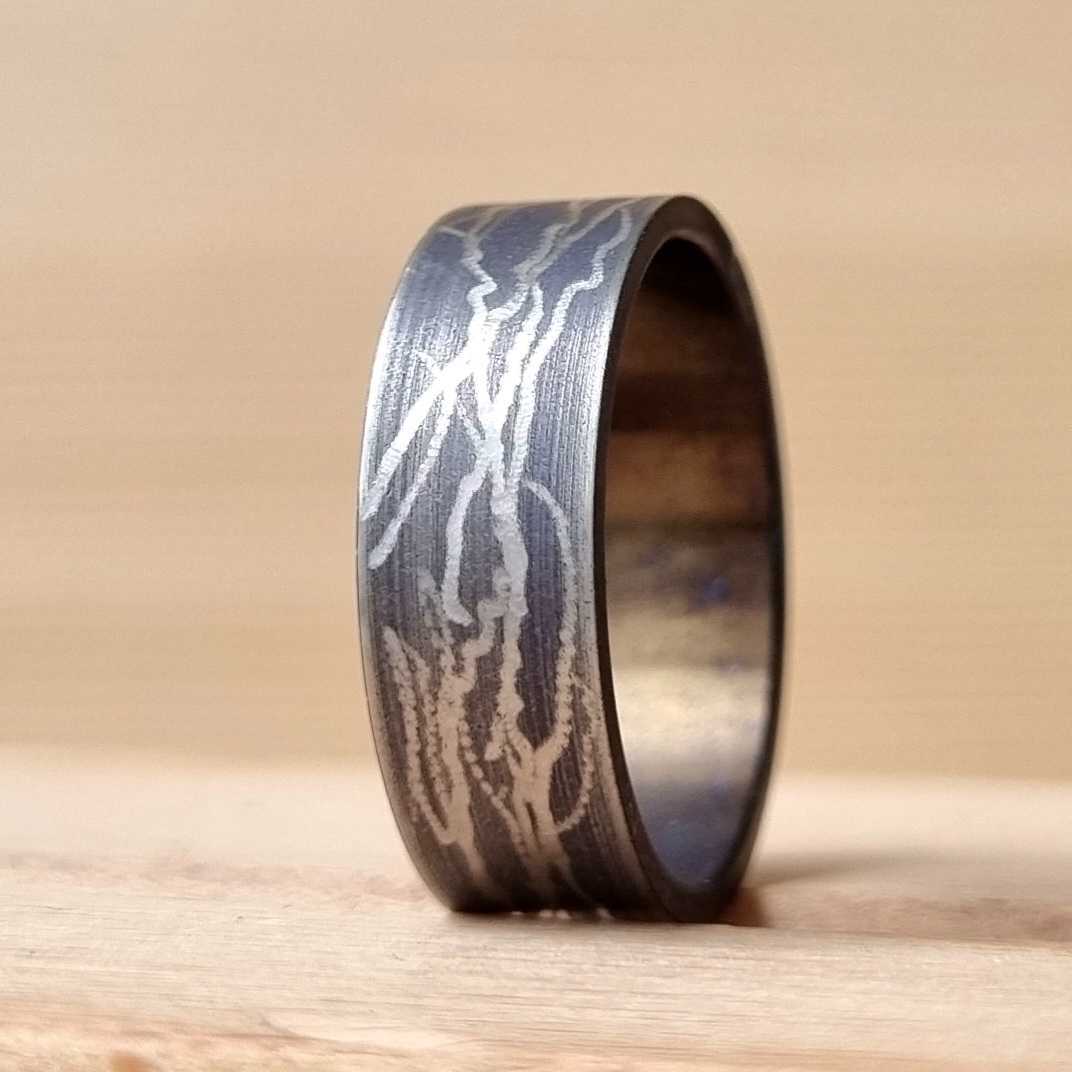 Addon aus Titan „Die Unterschiedlichen“ - Grösse 58