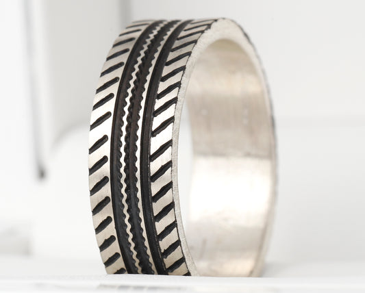 Addon en argent "Mark-1" Taille 58 - Seconde main