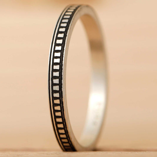 medium en argent "Trimmings" Taille 58 - Seconde main