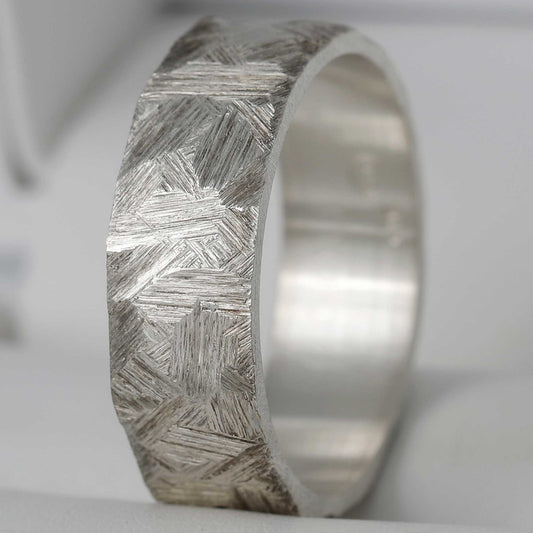 Anneau (Addon) en argent "paillette" 60 - Seconde main