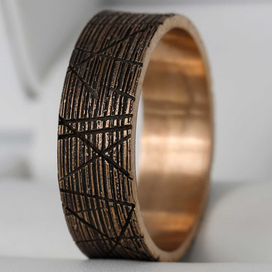 Anneau (Addon) "Bronze" cire perdue 60 - Seconde main