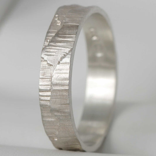 Anneau (Addon deux tiers) en argent "moab" 60 - Seconde main