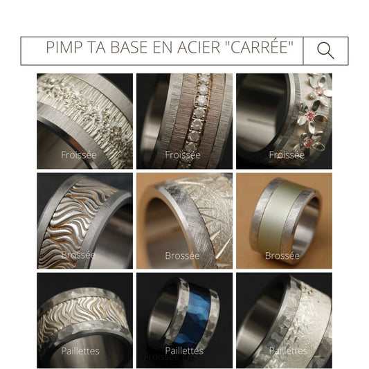 SERVICE : PIMP your steel base "Squared"