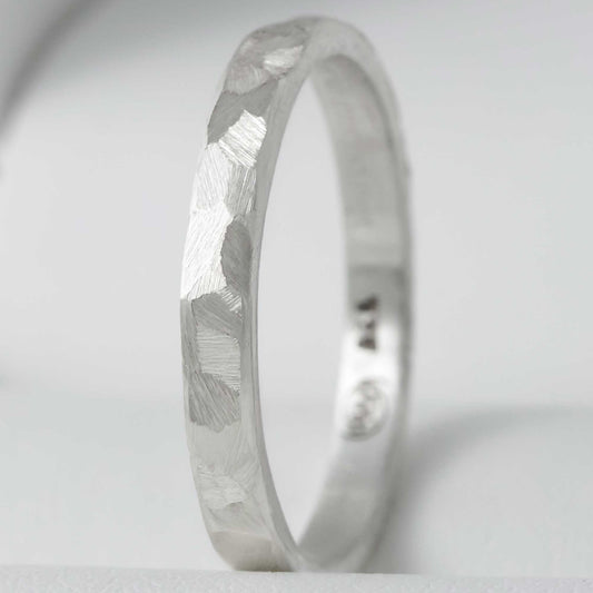 Anneau fin (medium) en argent Paillettes taille 52 - Seconde main