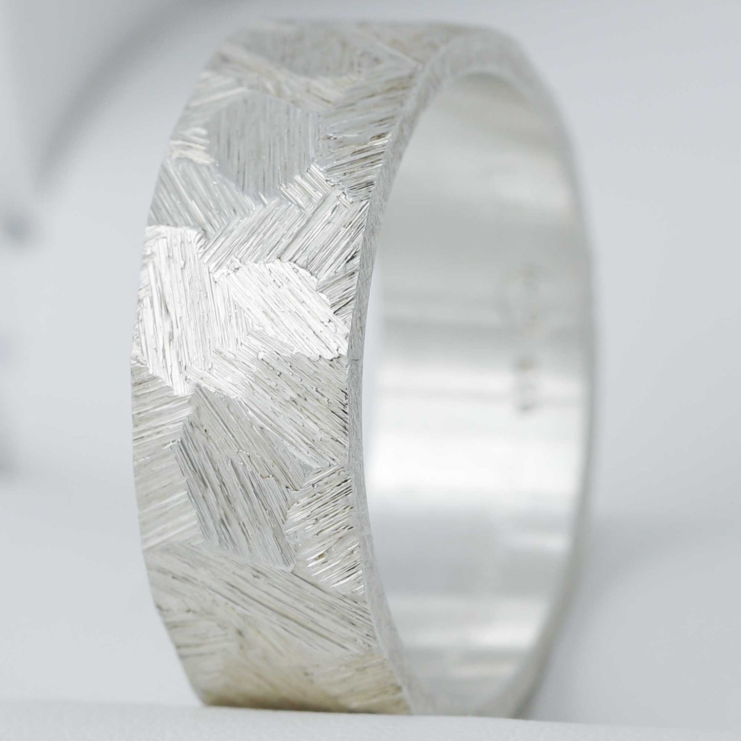 Anneau (Addon) en argent Paillettes taille 56 - Seconde main