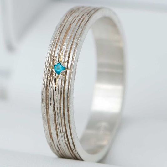 Addon aus Silber "Schmetterling" mit 1 schwarzem Diamanten von 1.6mm besetzt - Secondhand