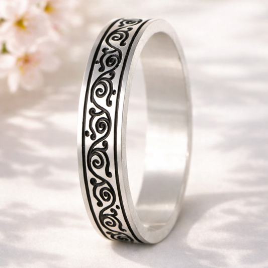 Addon deux tiers en argent "Freyja" taille 62 - Seconde main