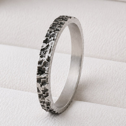 Medium Addon aus Silber "Rock" 56 - Secondhand